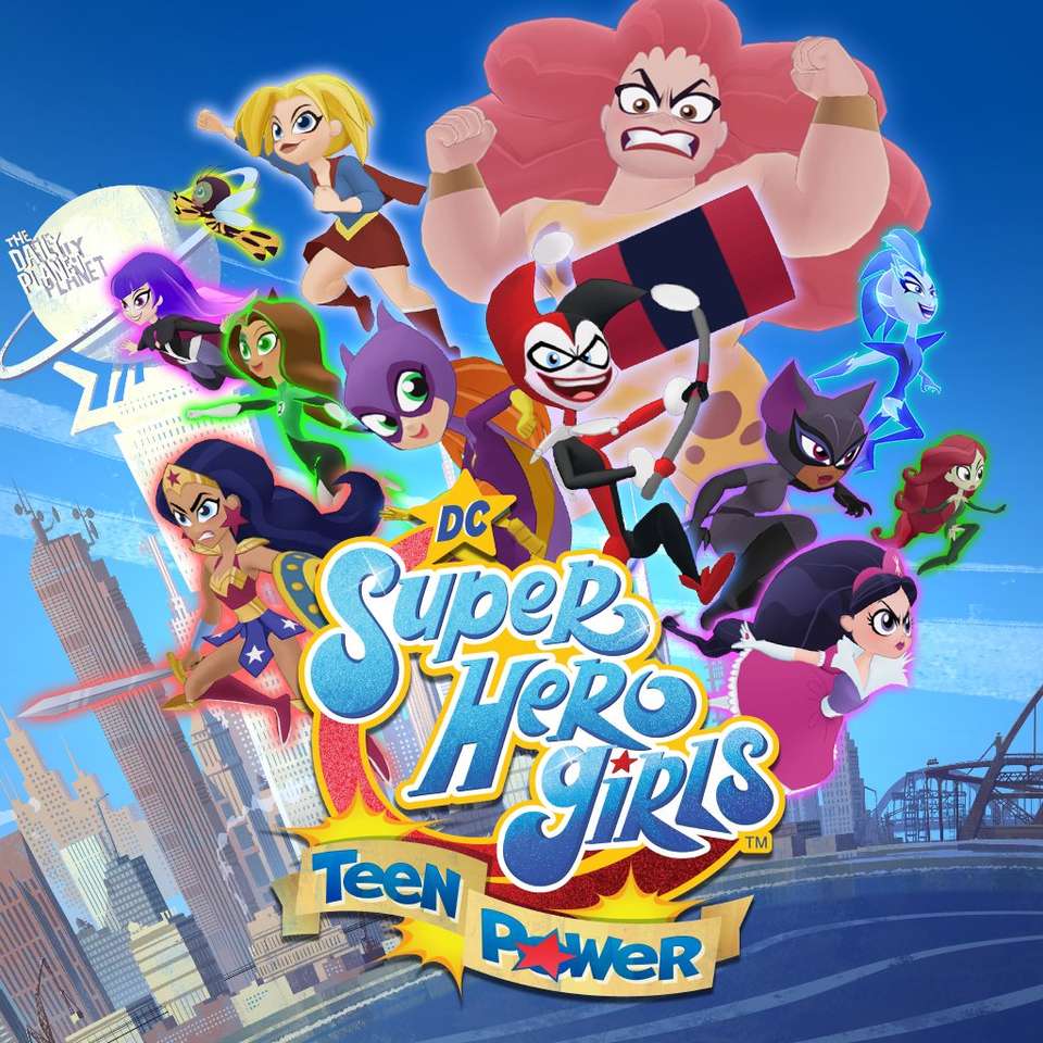 DC Super Hero Girls - Poder adolescente rompecabezas en línea