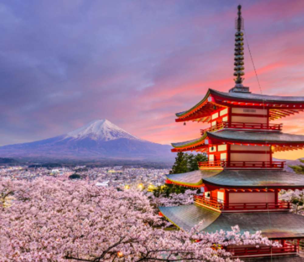 Όμορφη Ιαπωνία online παζλ