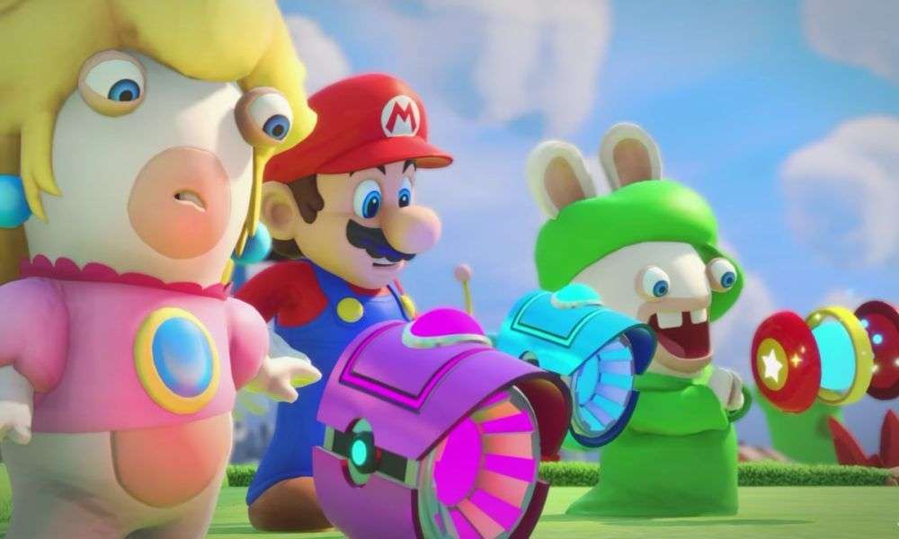 Mario och Rabbids Kingdom Battle pussel på nätet