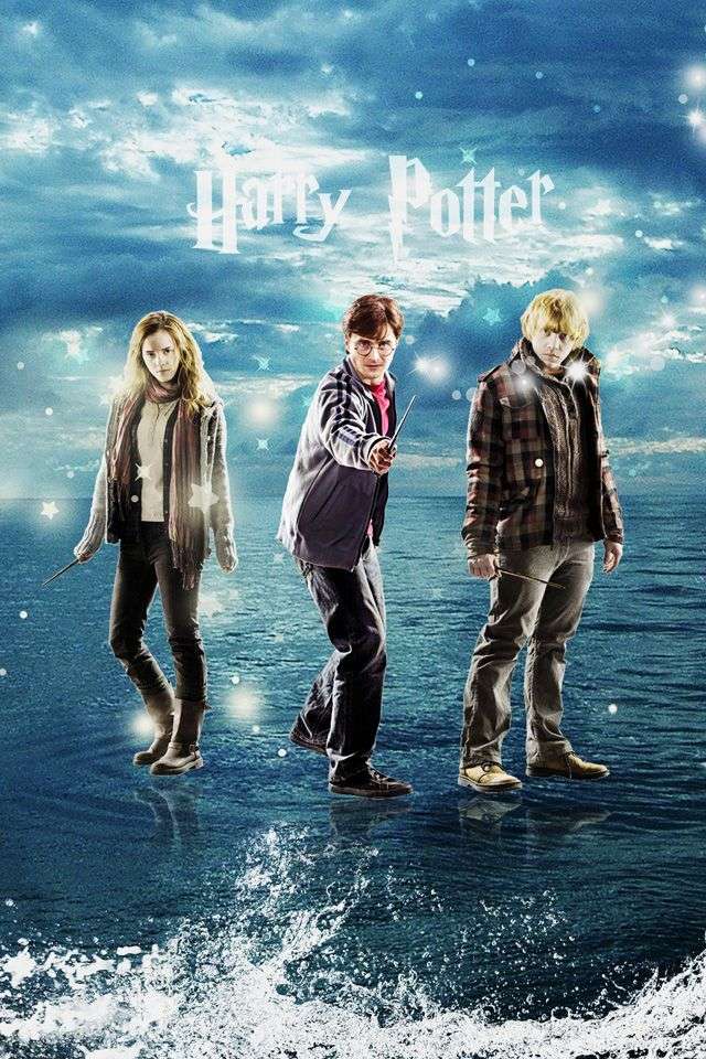 Harry, Ron, és a Miss Granger egy nagy hüvelykel kirakós online