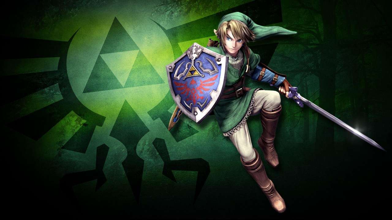 Link From The Legend Of Zelda online puzzle