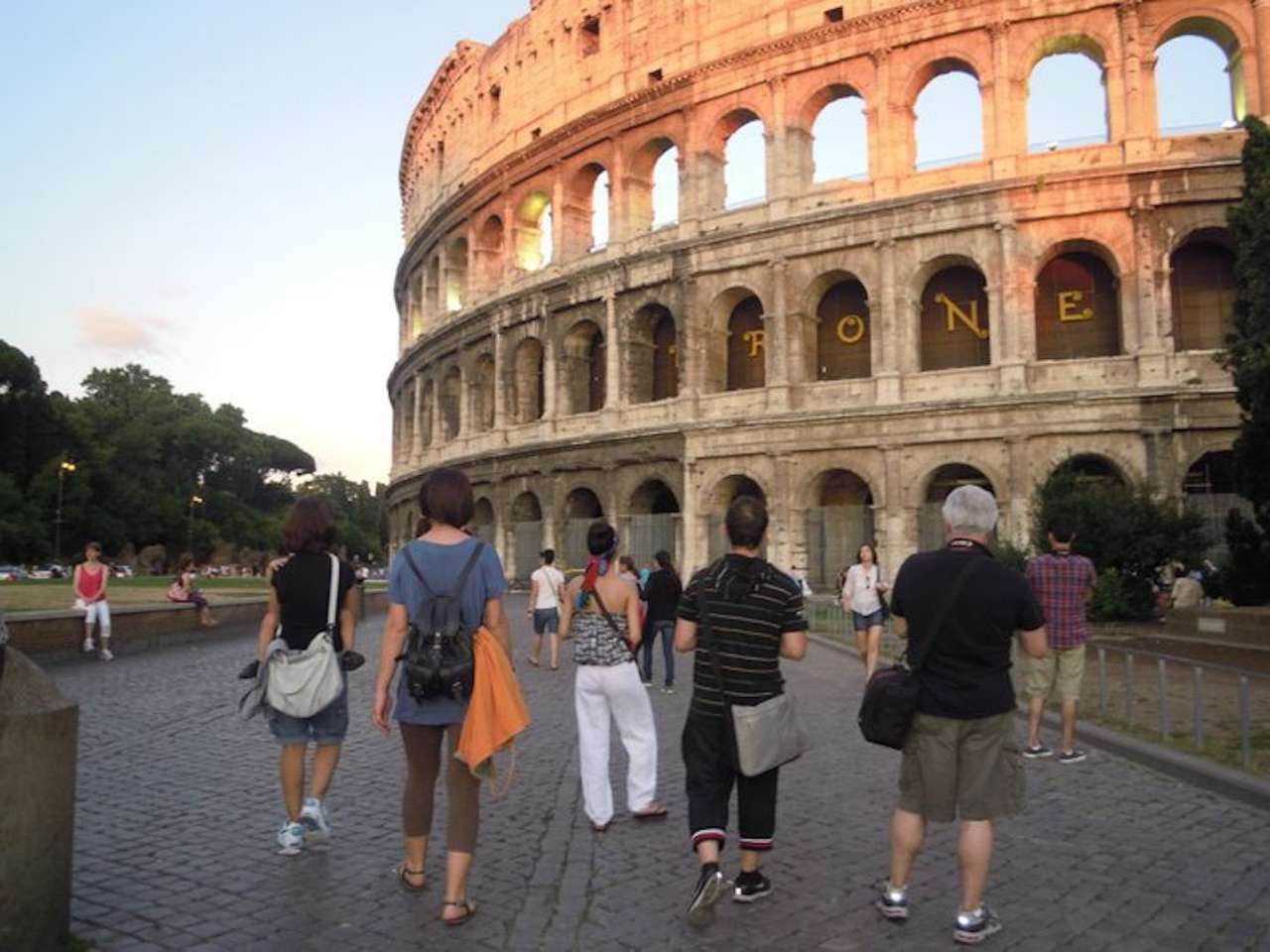 Colosseo, Roma. Puzzlespiel online