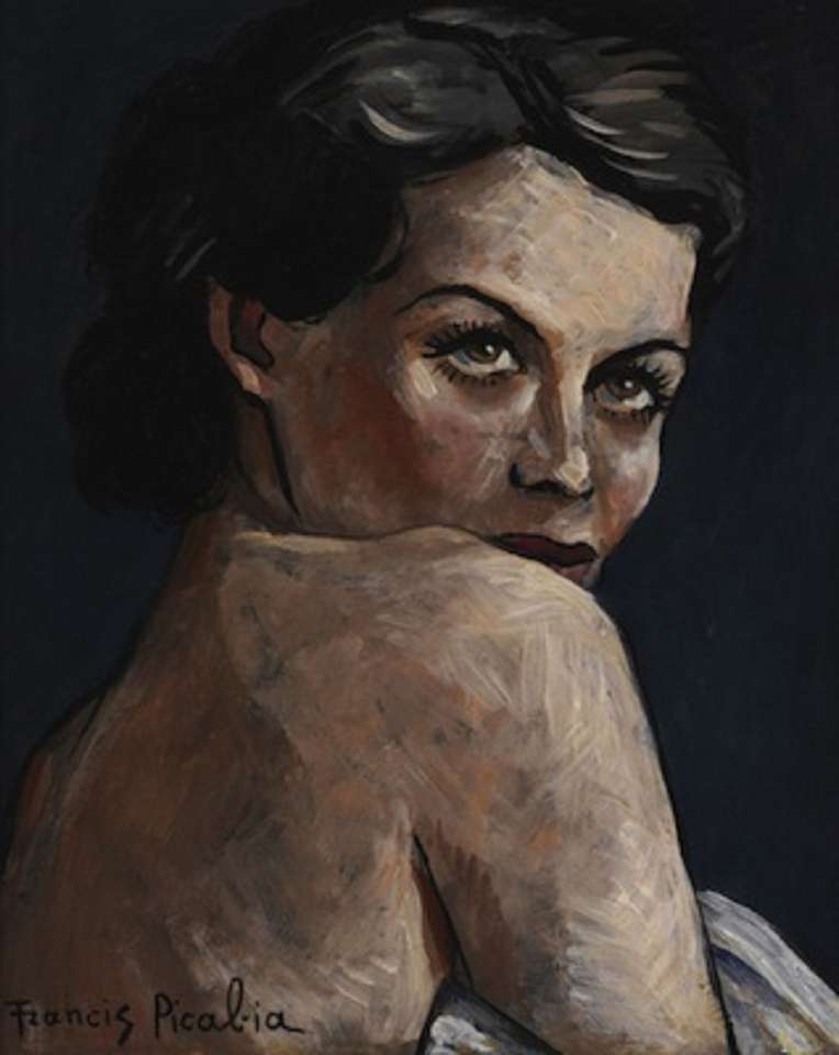 Naken kvinna Francis Picabia pussel på nätet