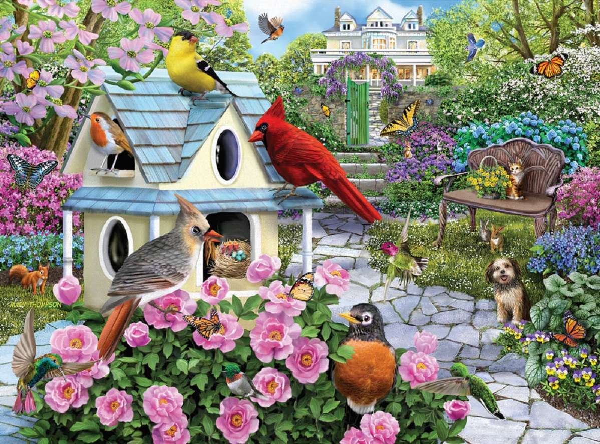Blooming Gardens Online-Puzzle