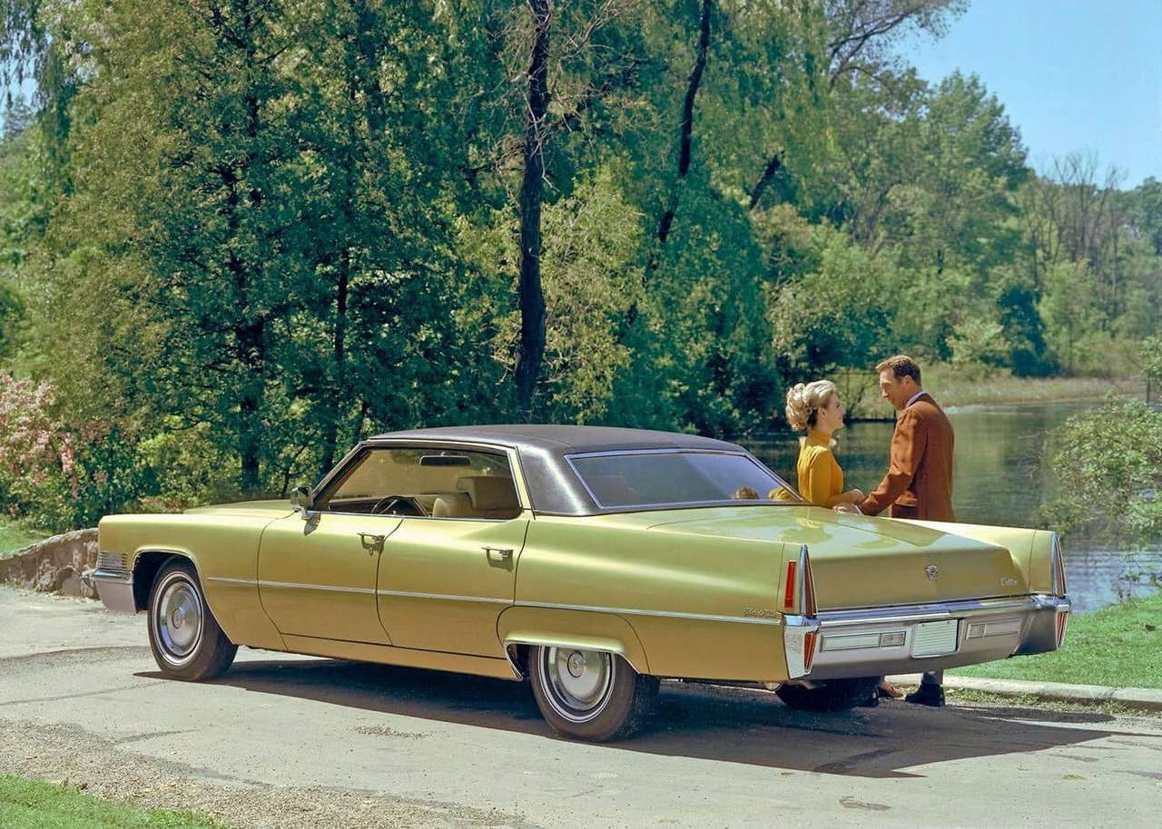 1970 Cadillac de Ville hardtop sedan Pussel online