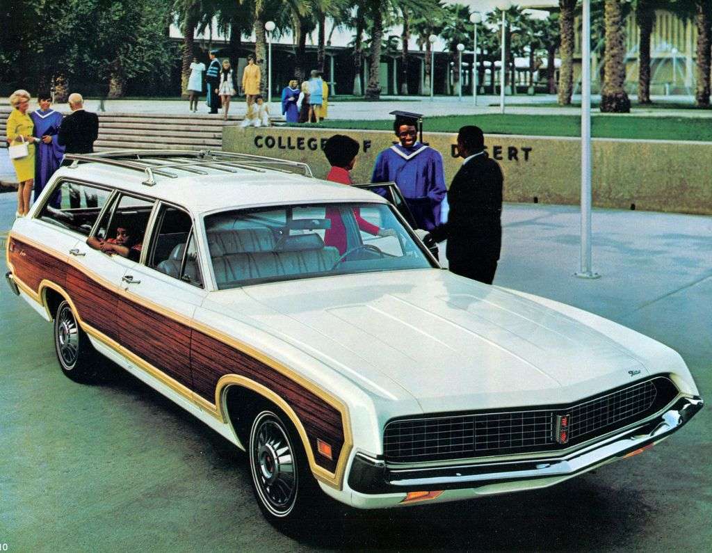 Универсал Ford Torino Squire 1971 года выпуска пазл