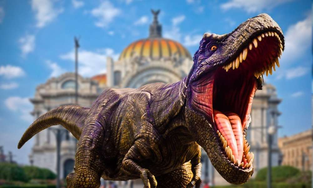 Tiranossauro Rex. quebra-cabeças online