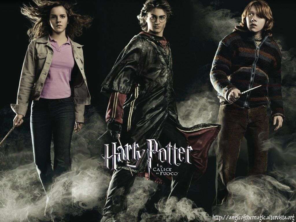 Harry, Ron, and that super weird Miss Granger online puzzle