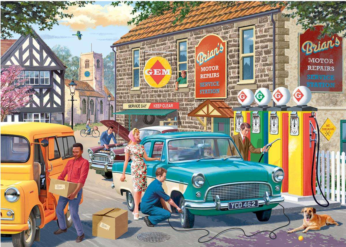The Petrol Station jigsaw puzzle online