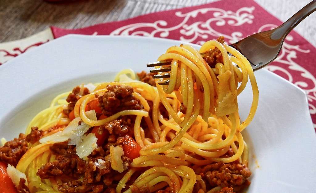 Спагети италиански онлайн пъзел