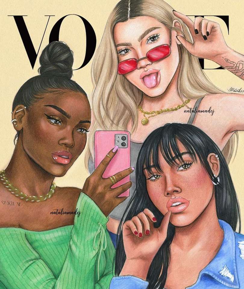 Vogue Challenge pussel på nätet