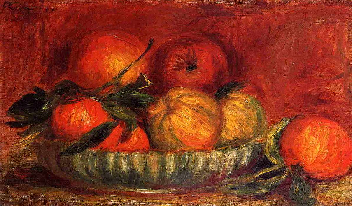 "Ябълки и портокали" Auguste Renoir онлайн пъзел