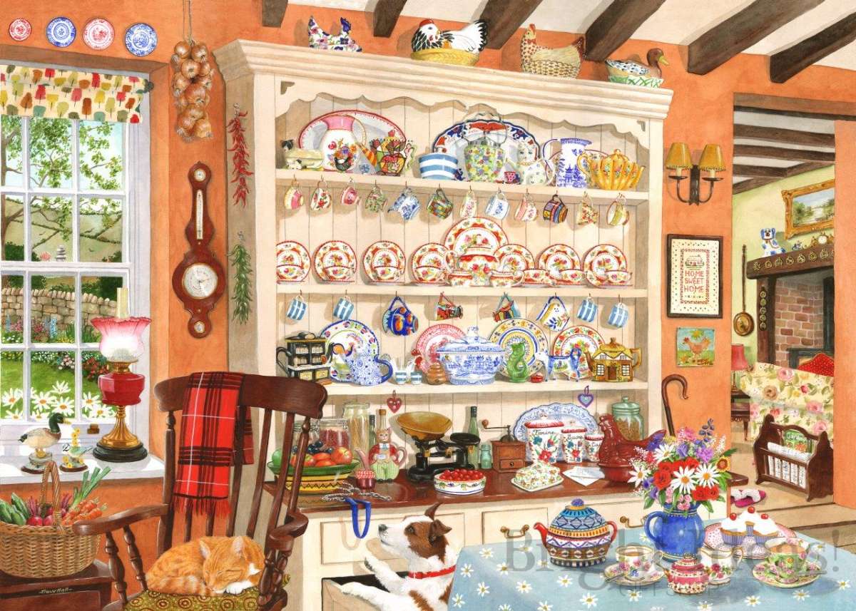 A cozy dining room online puzzle