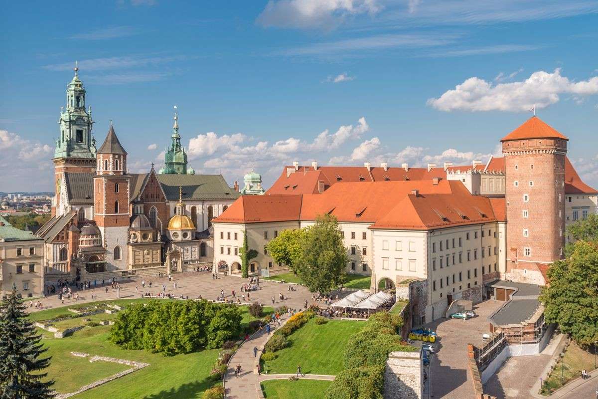 Wawel in Krakau Puzzlespiel online