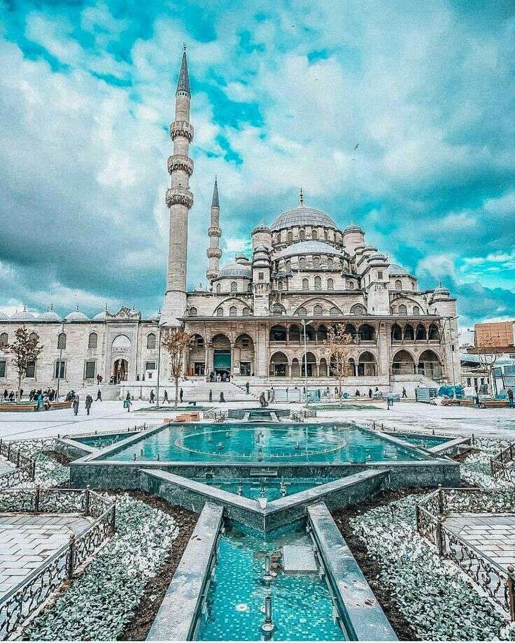 Kék mecset Isztambulban online puzzle