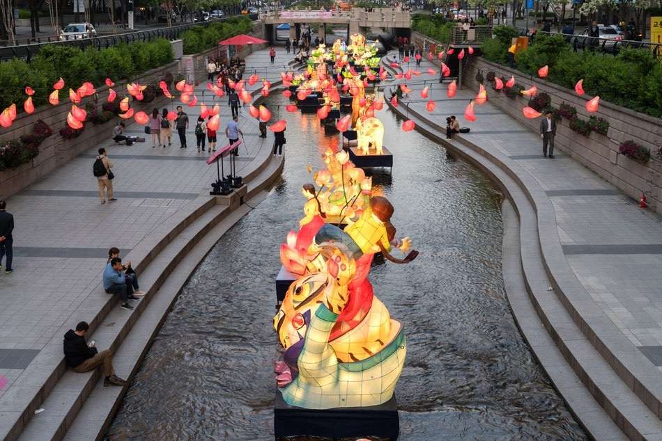 Dia de Buda na Coreia do Sul quebra-cabeças online
