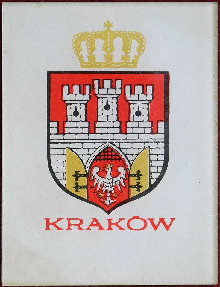 The coat of arms of Krakow jigsaw puzzle online