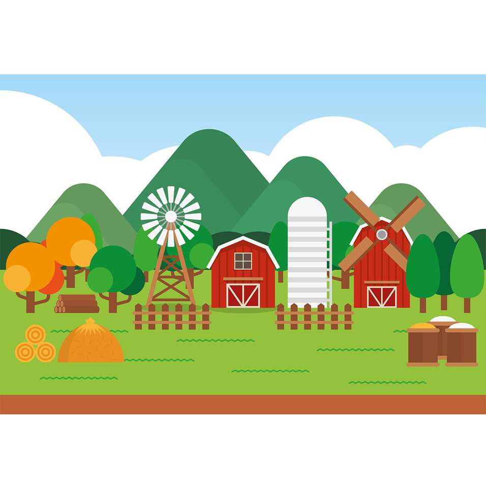 kleine boerderij legpuzzel online