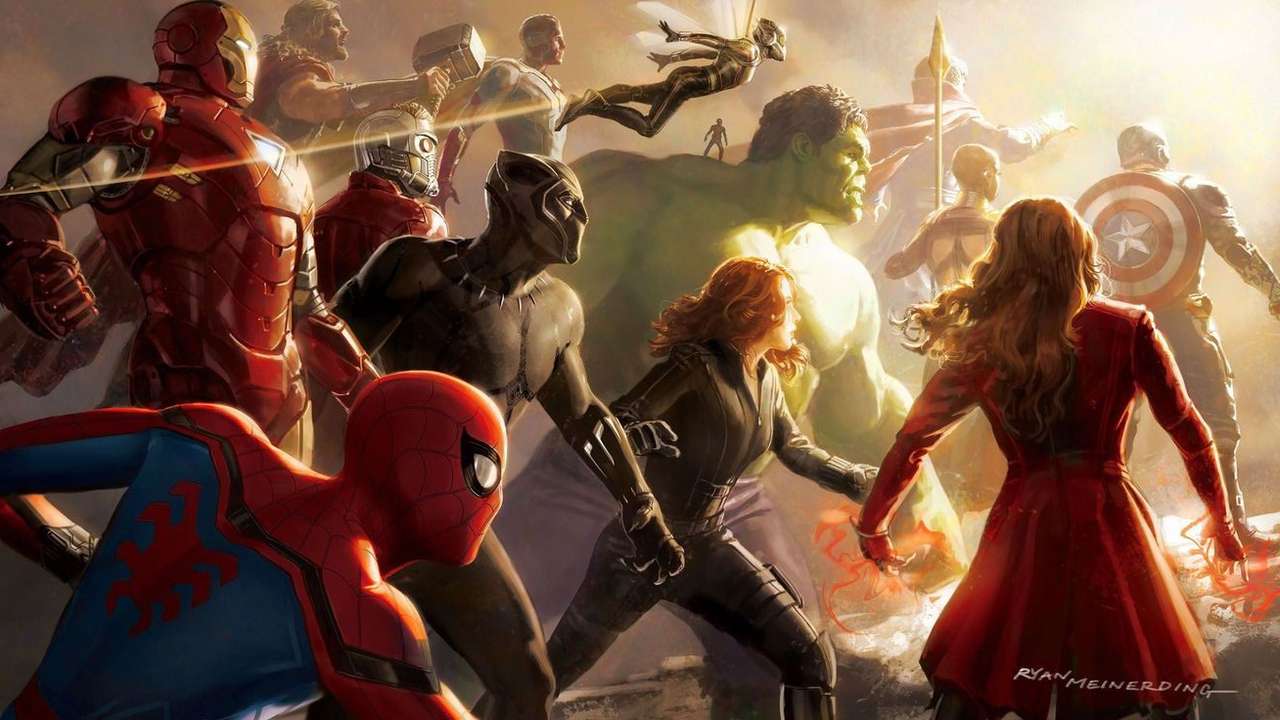 Avengers legpuzzel online