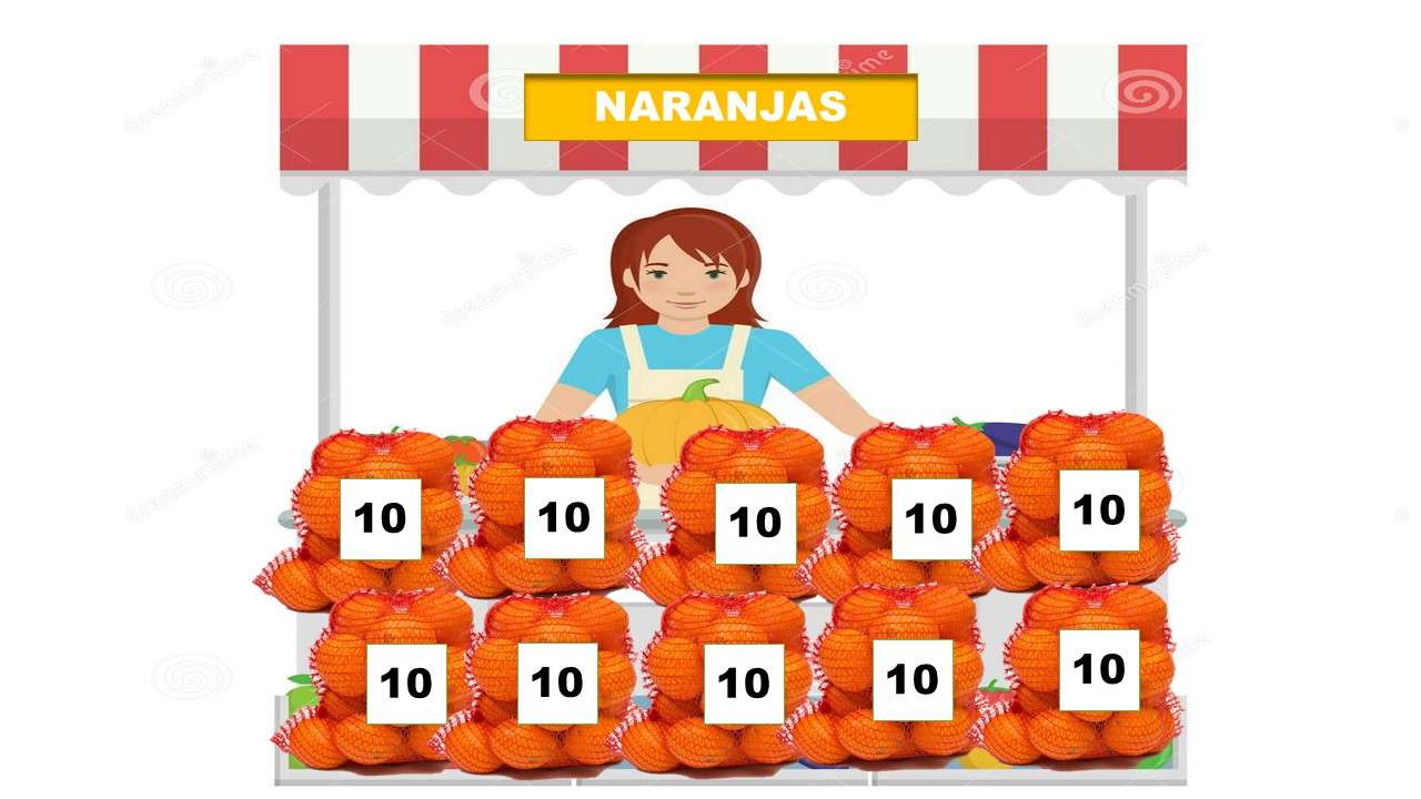 Hundert Orangen Puzzlespiel online