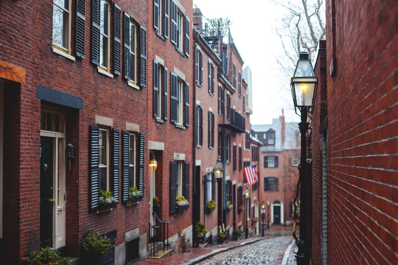 Boston - Gamla stan pussel på nätet