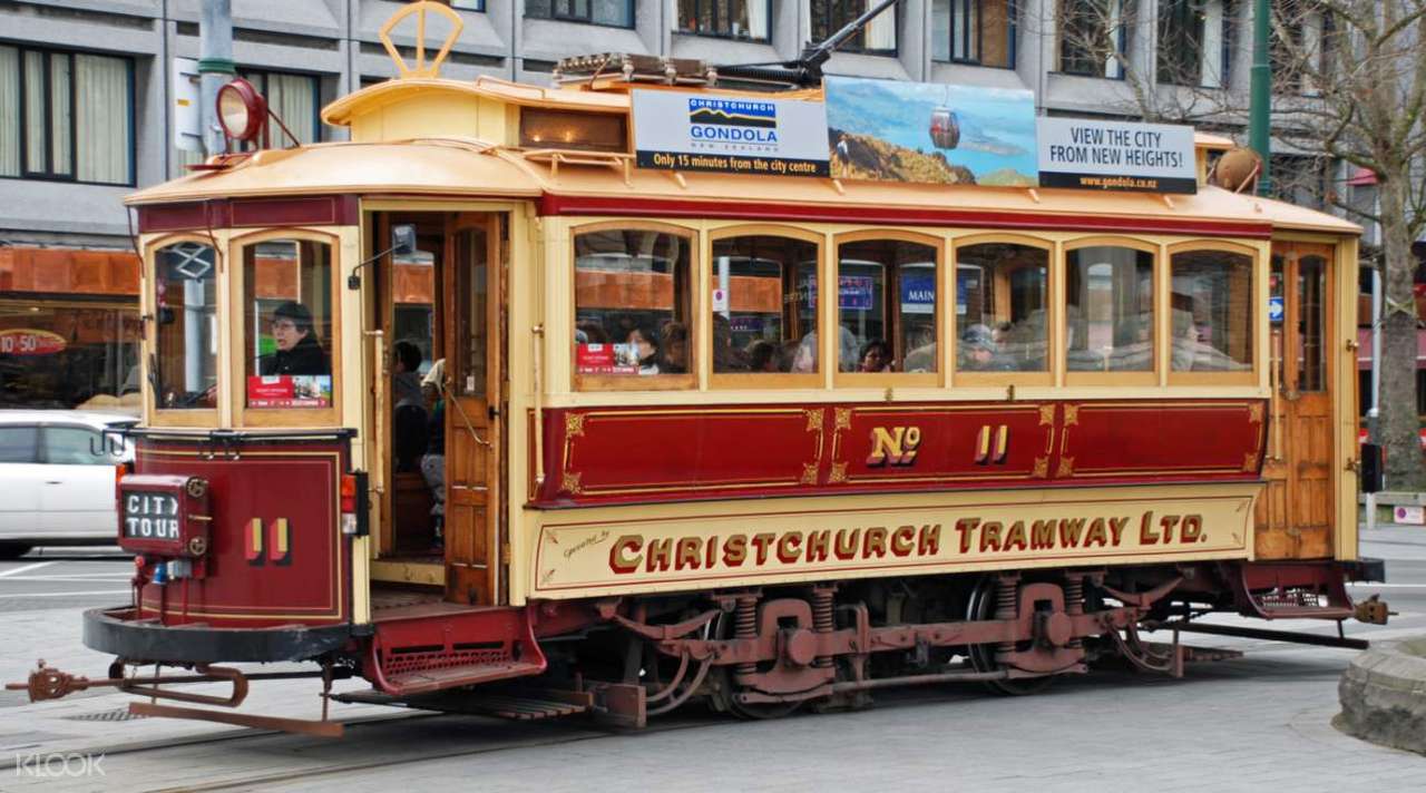 Трамвай в Нова Зеландия онлайн пъзел