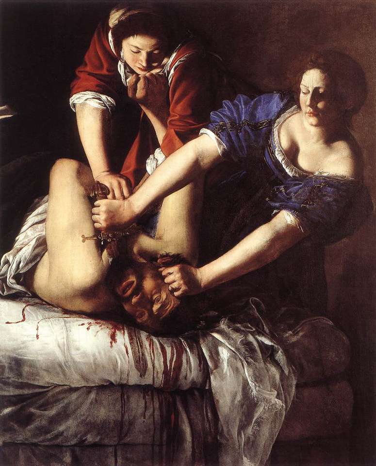 "Judith décapitant Holopherne" A Gentileschi puzzle en ligne