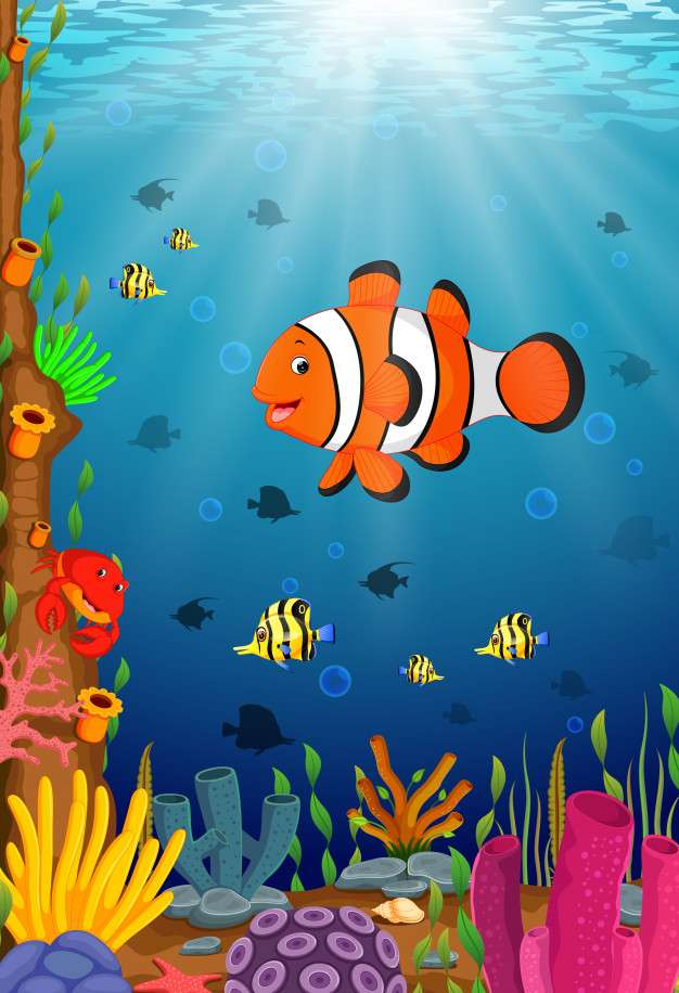 Auf der Suche nach Nemo. Puzzlespiel online