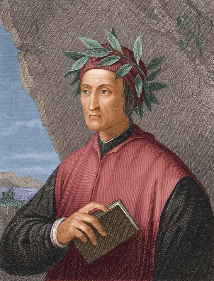 Alighieri Dante. Online-Puzzle