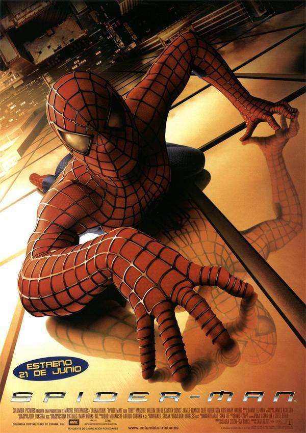 Spiderman 2002. online παζλ