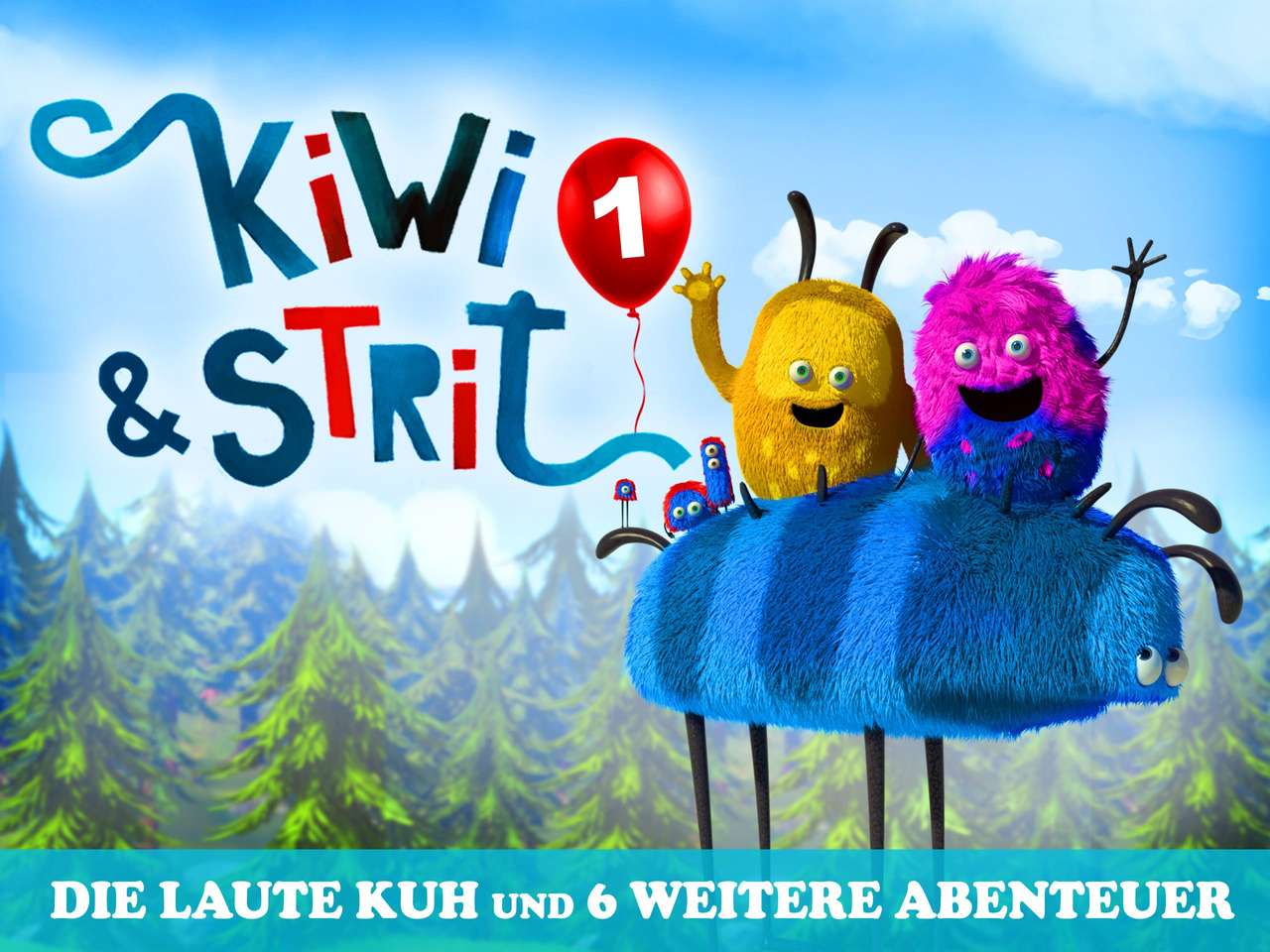 Kiwi und Strit. Online-Puzzle