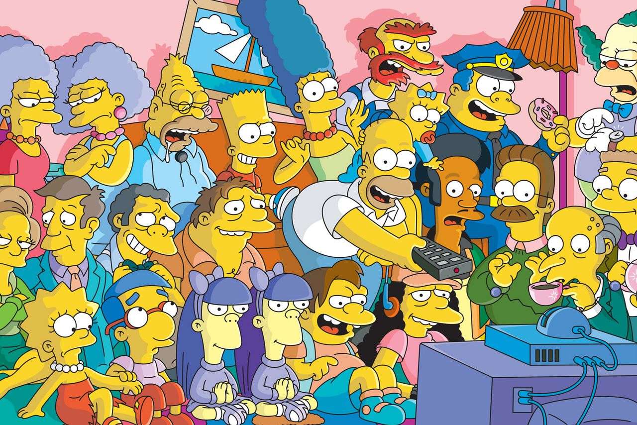 Película Simpson rompecabezas en línea