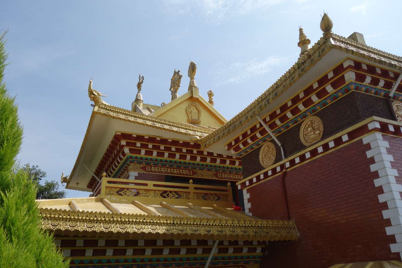 Asiatisk tempel Pussel online