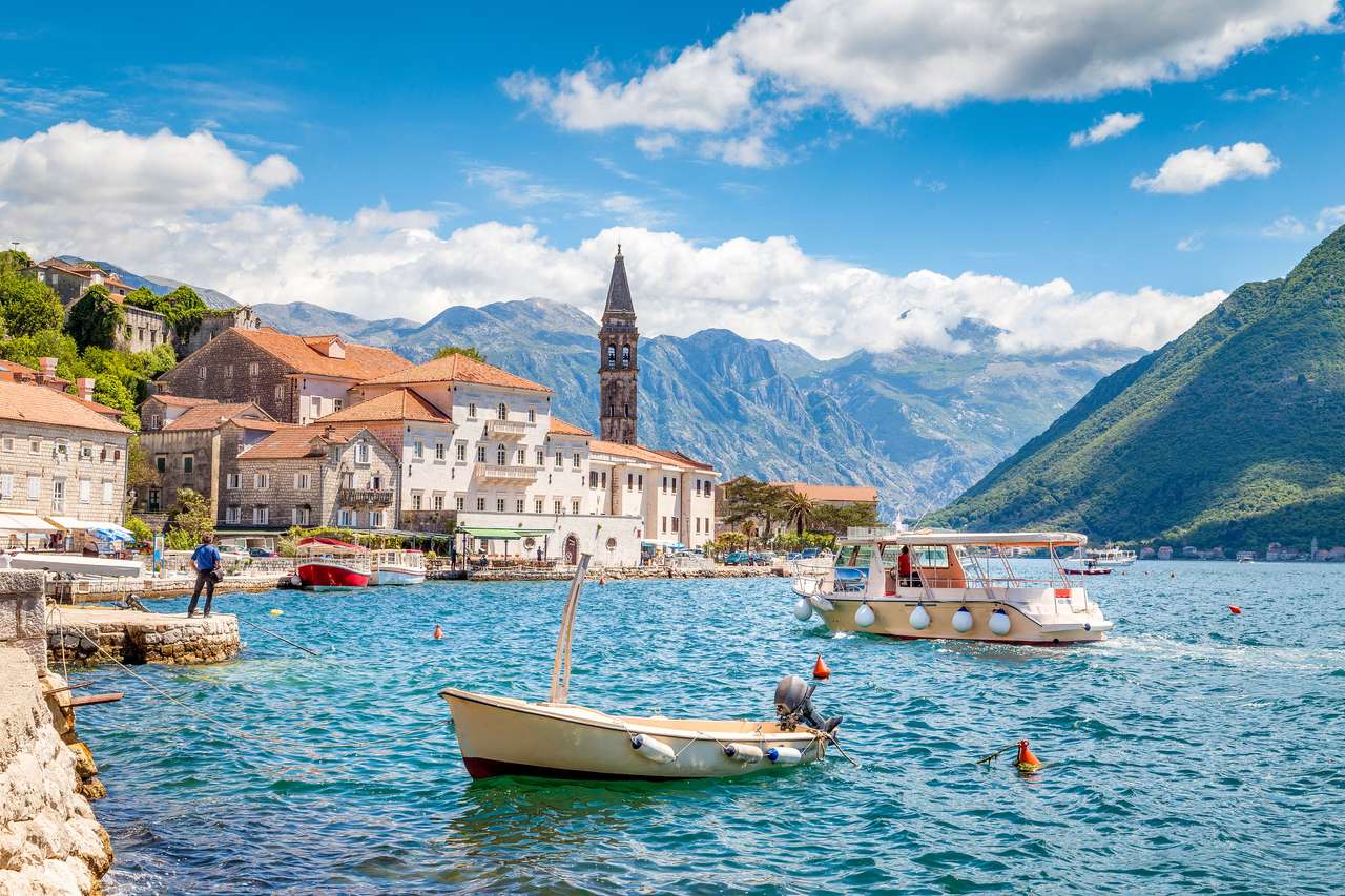 Vista del Perast - Montenegro puzzle online