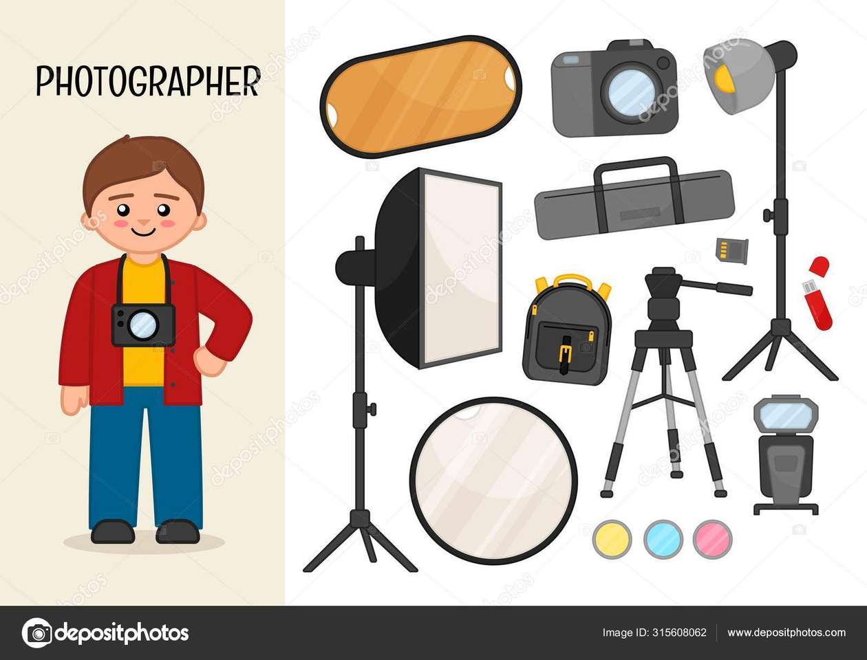 Photographer online puzzle