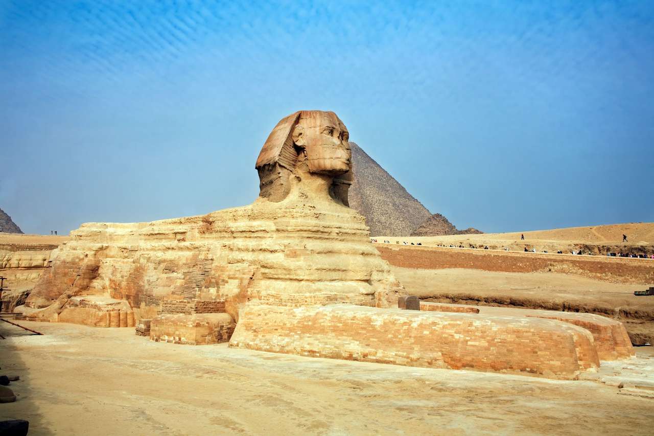 Stor Sphinx pussel på nätet