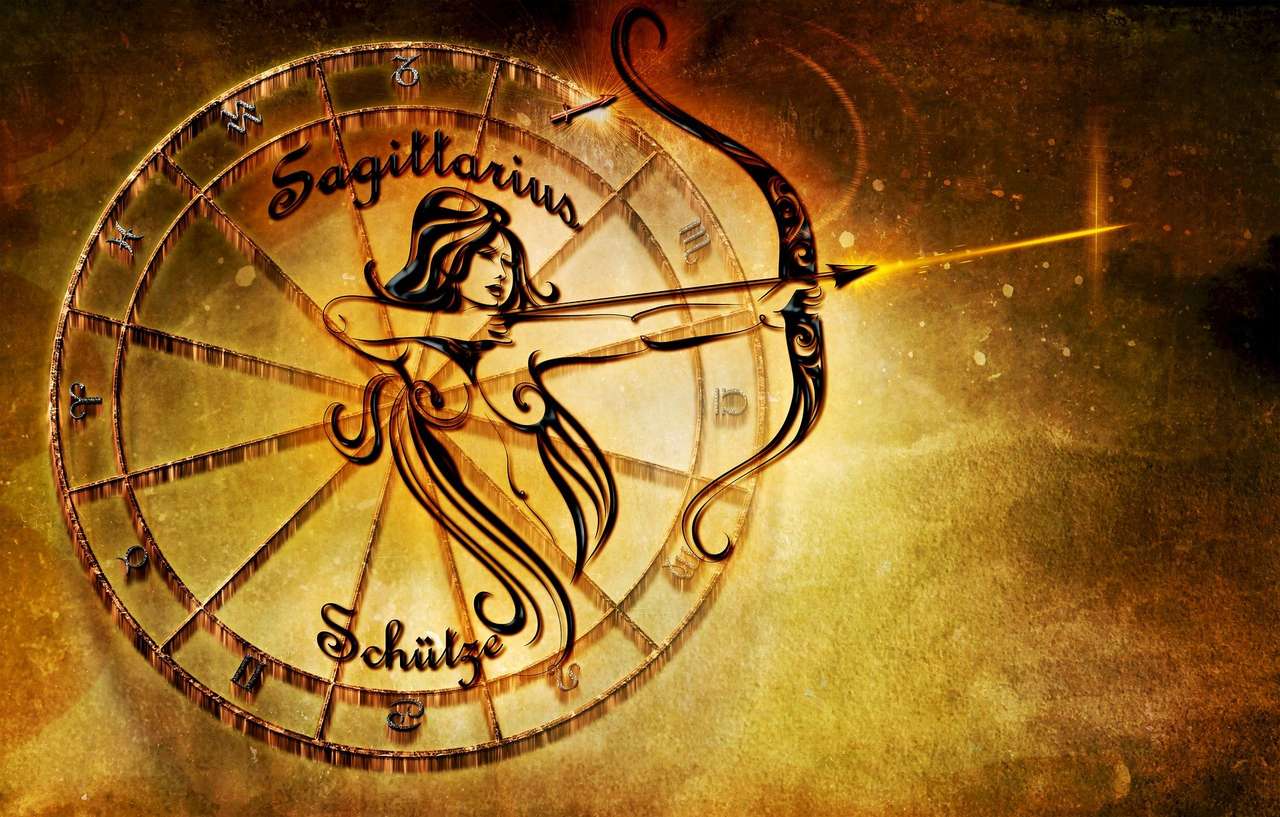 Horoskop: Sagittarius. Online-Puzzle