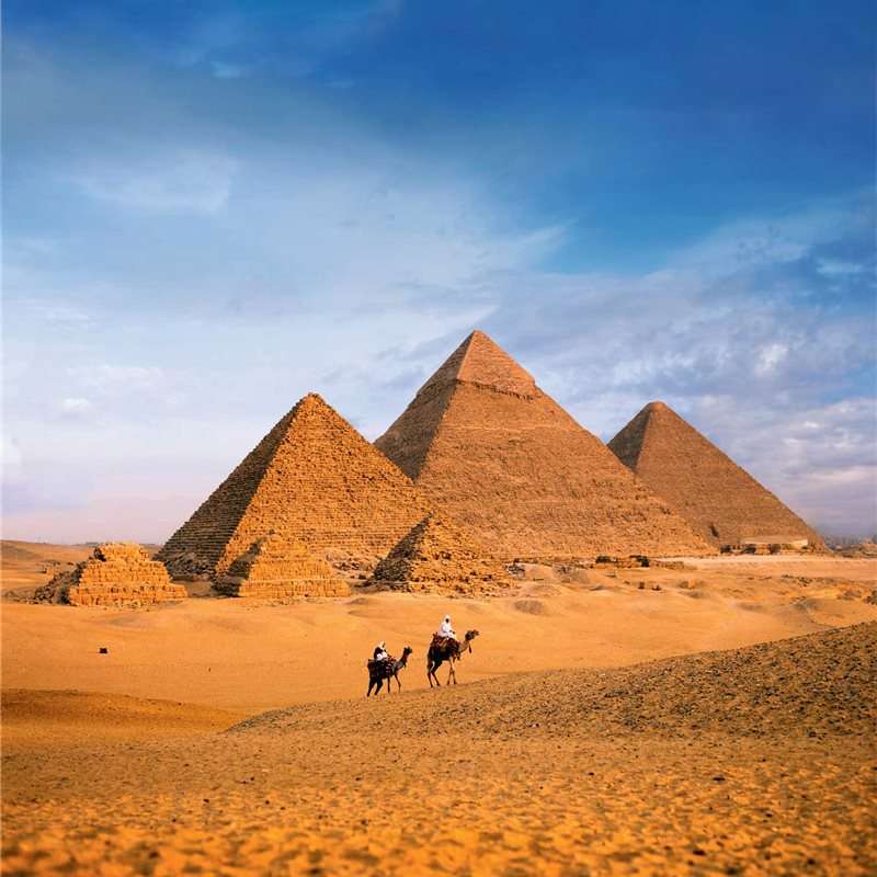 Египетски пейзаж онлайн пъзел