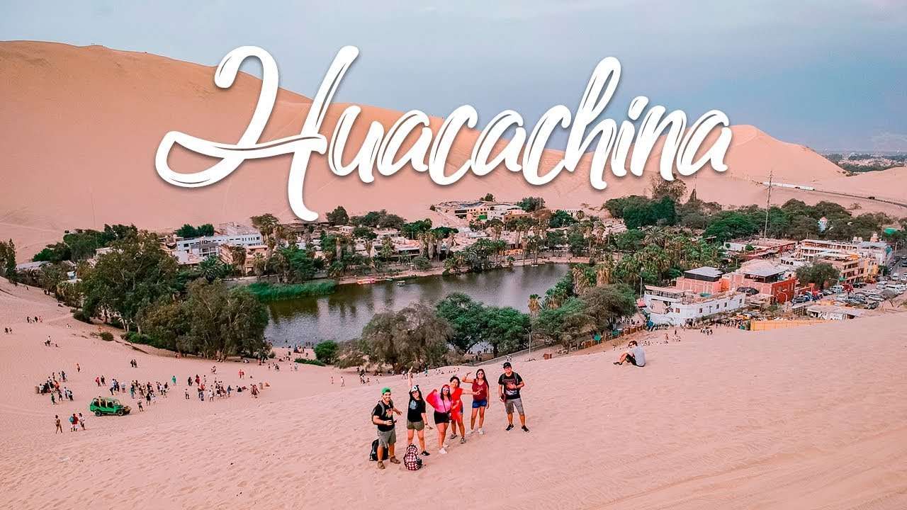 Stadt Ica - La Huacachina Online-Puzzle