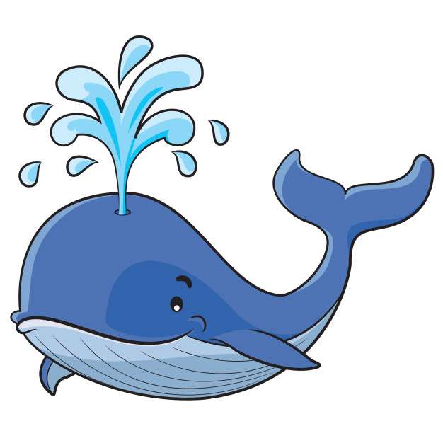 Baleia azul puzzle online