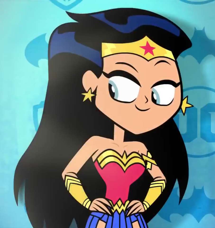 Teen Titans Go: Wonder Woman puzzle en ligne