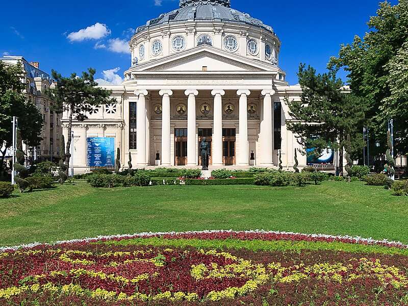 Rumänisches Ateneum. Puzzlespiel online