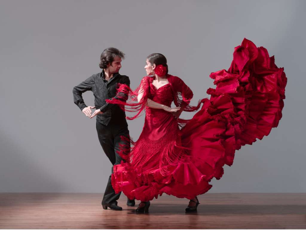 Danse de flamenco puzzle en ligne