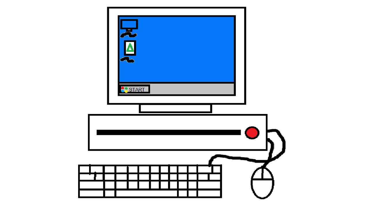 Компьютер онлайн-пазл