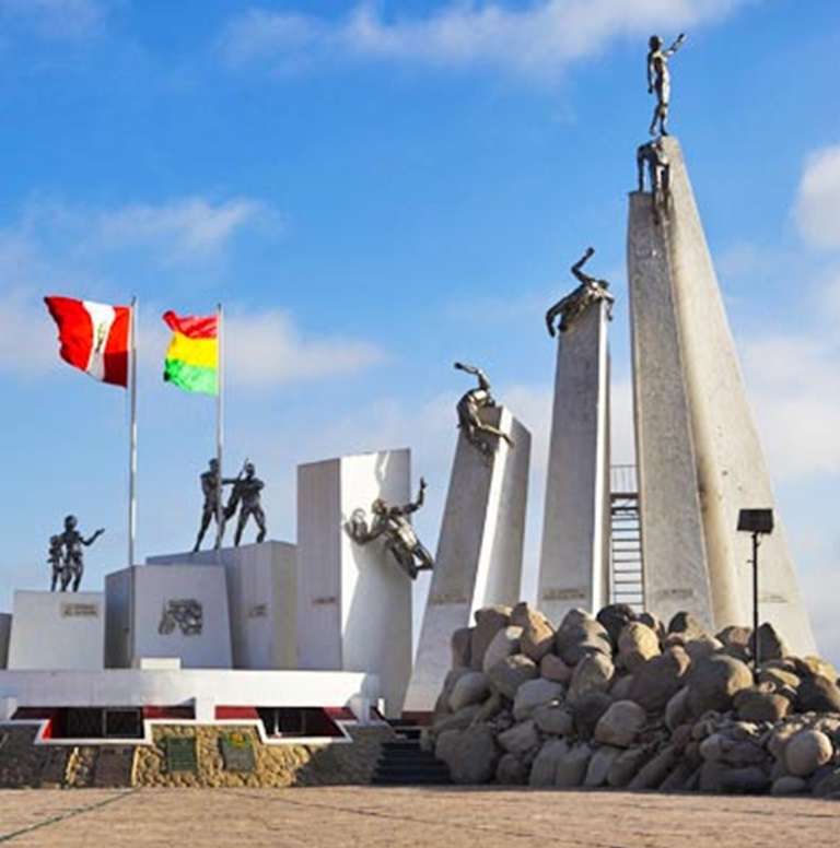 Алто паметник на Tacna Alliance онлайн пъзел