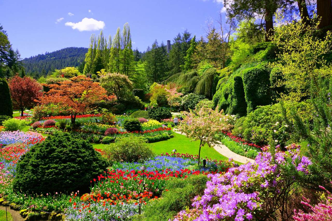 Butchart Gardens in Canada puzzle online