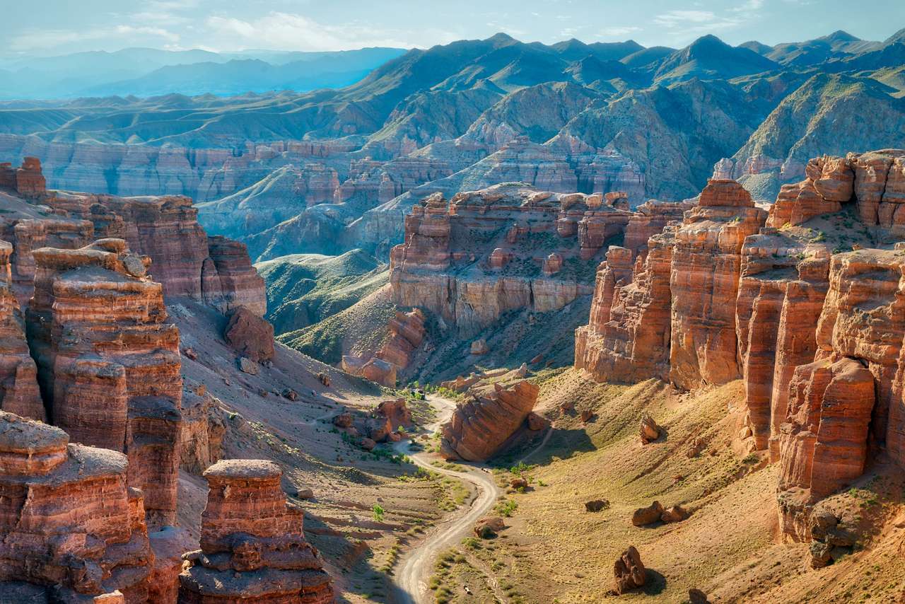 Charin Canyon. Online-Puzzle