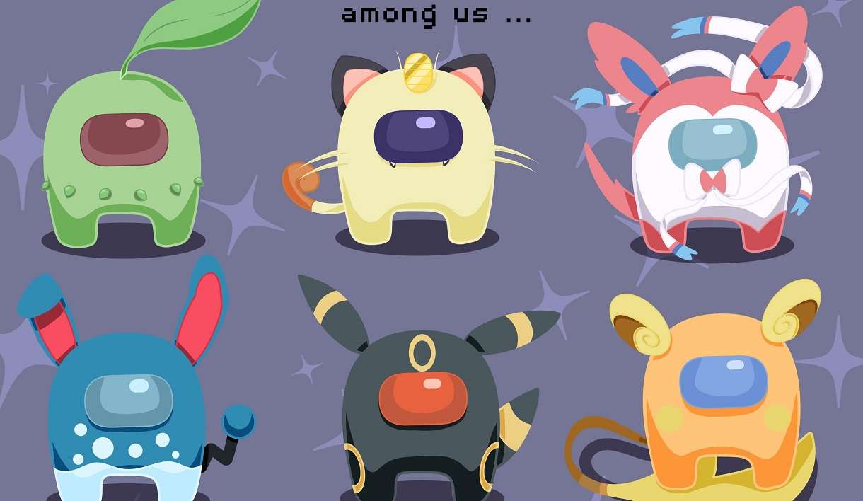 Onder ons Pokemones legpuzzel online