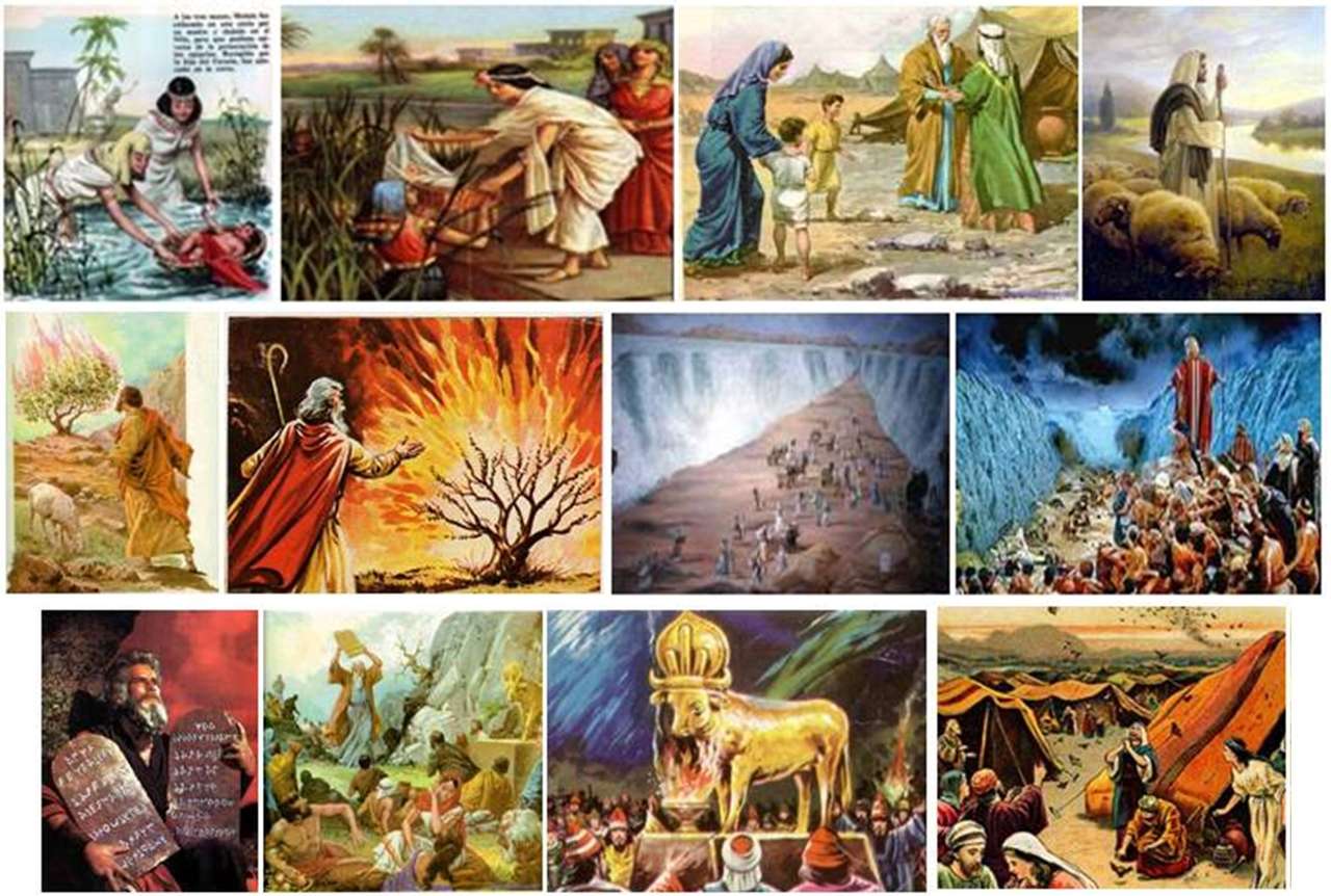 Istoria lui Moise puzzle online