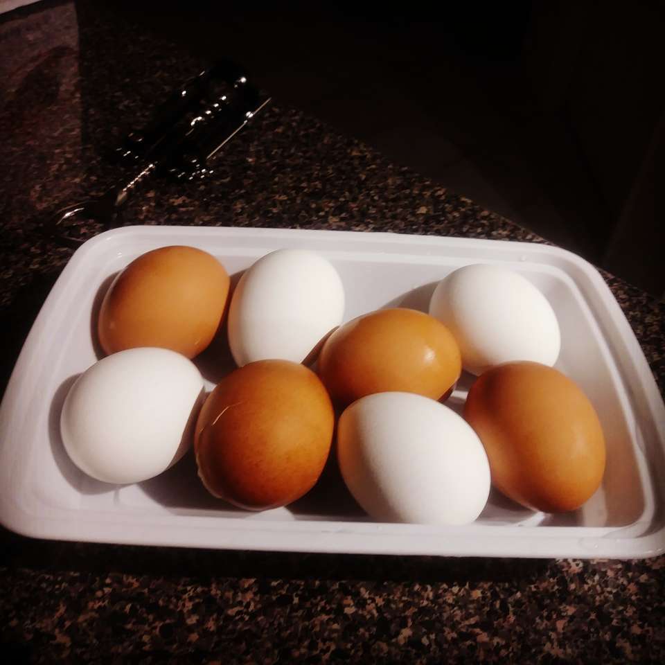 Змішані яйця онлайн пазл